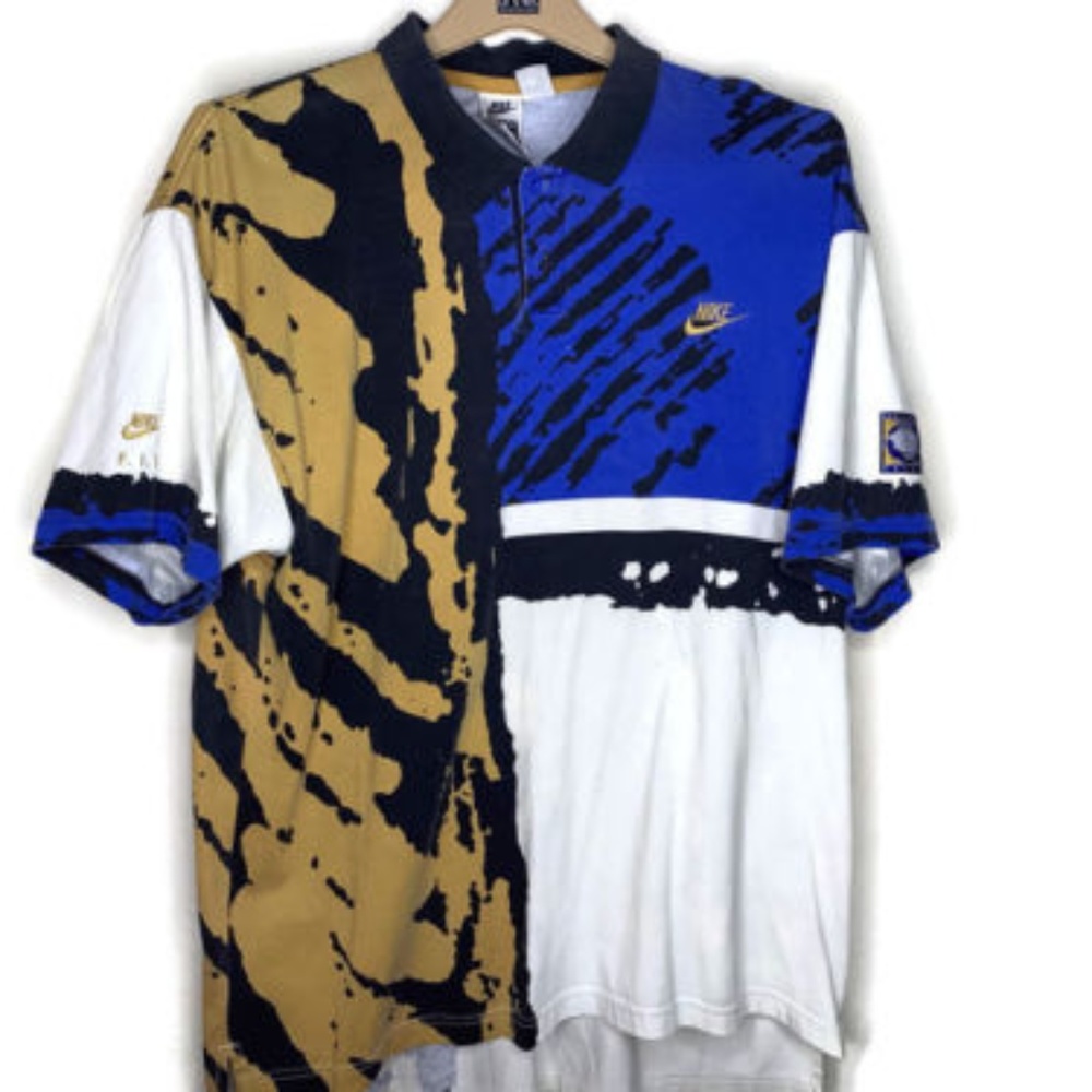 90's Nike Challenge Court Tennis Polo Shirt Agassi